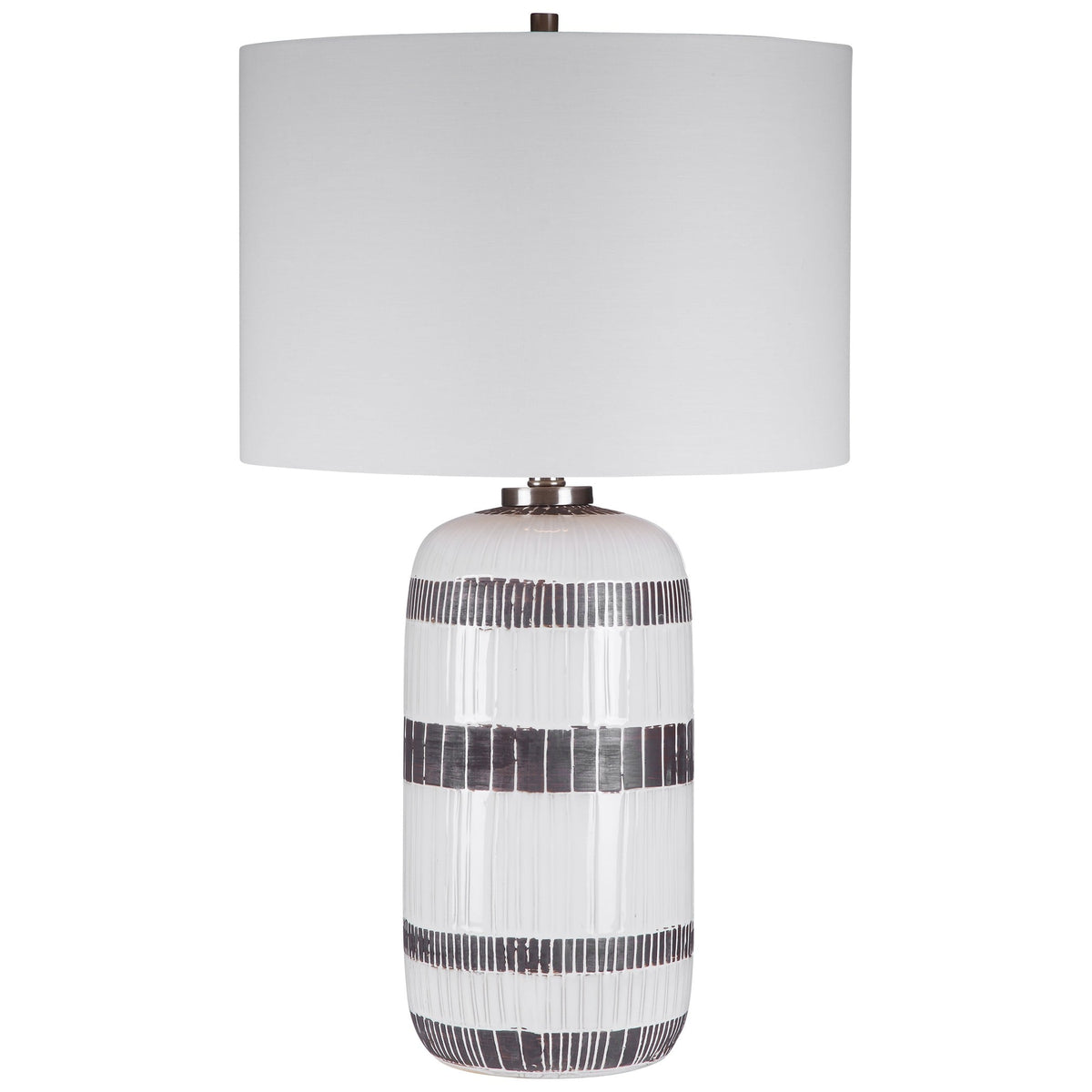  Granger Striped Table Lamp