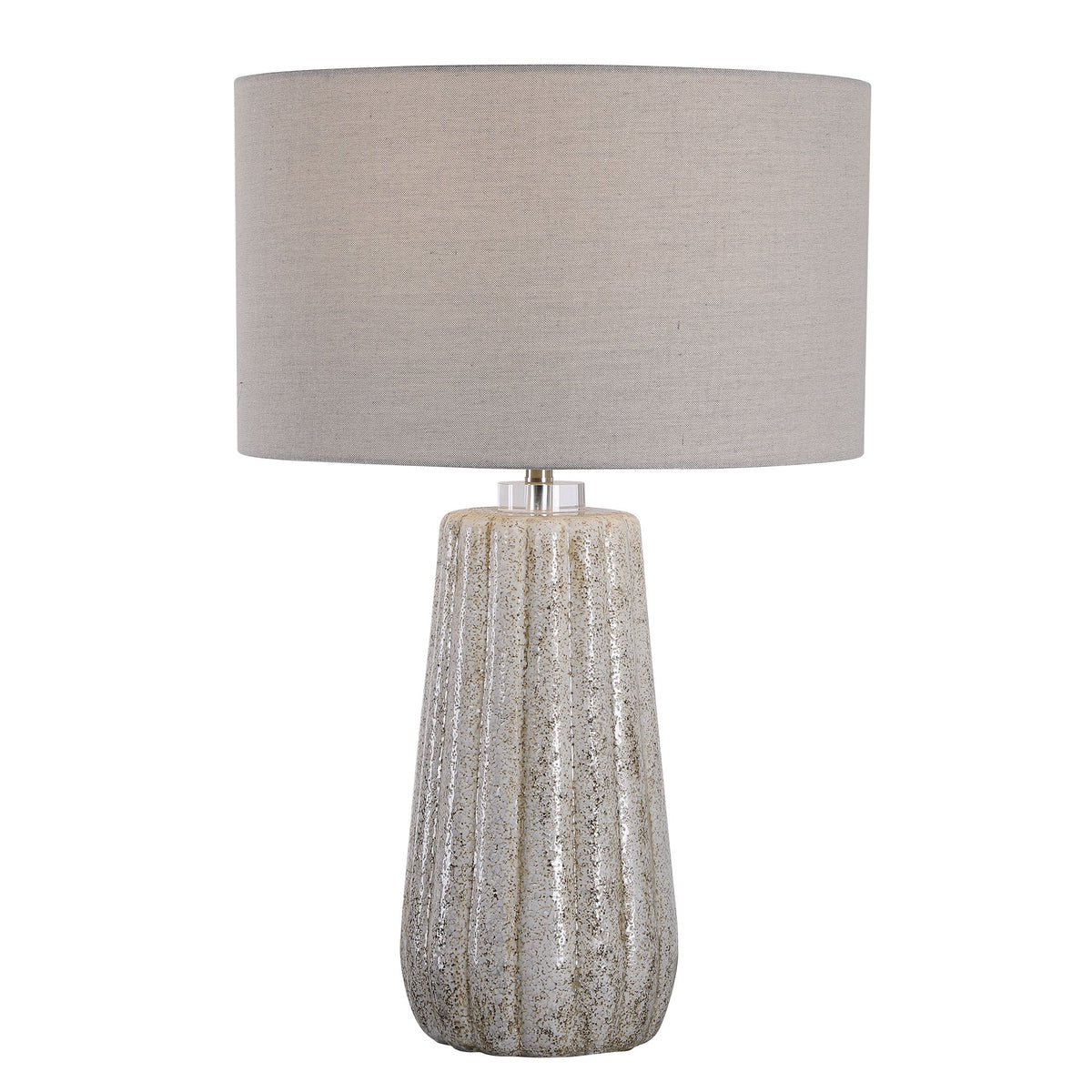  Pikes Stone-Ivory Table Lamp