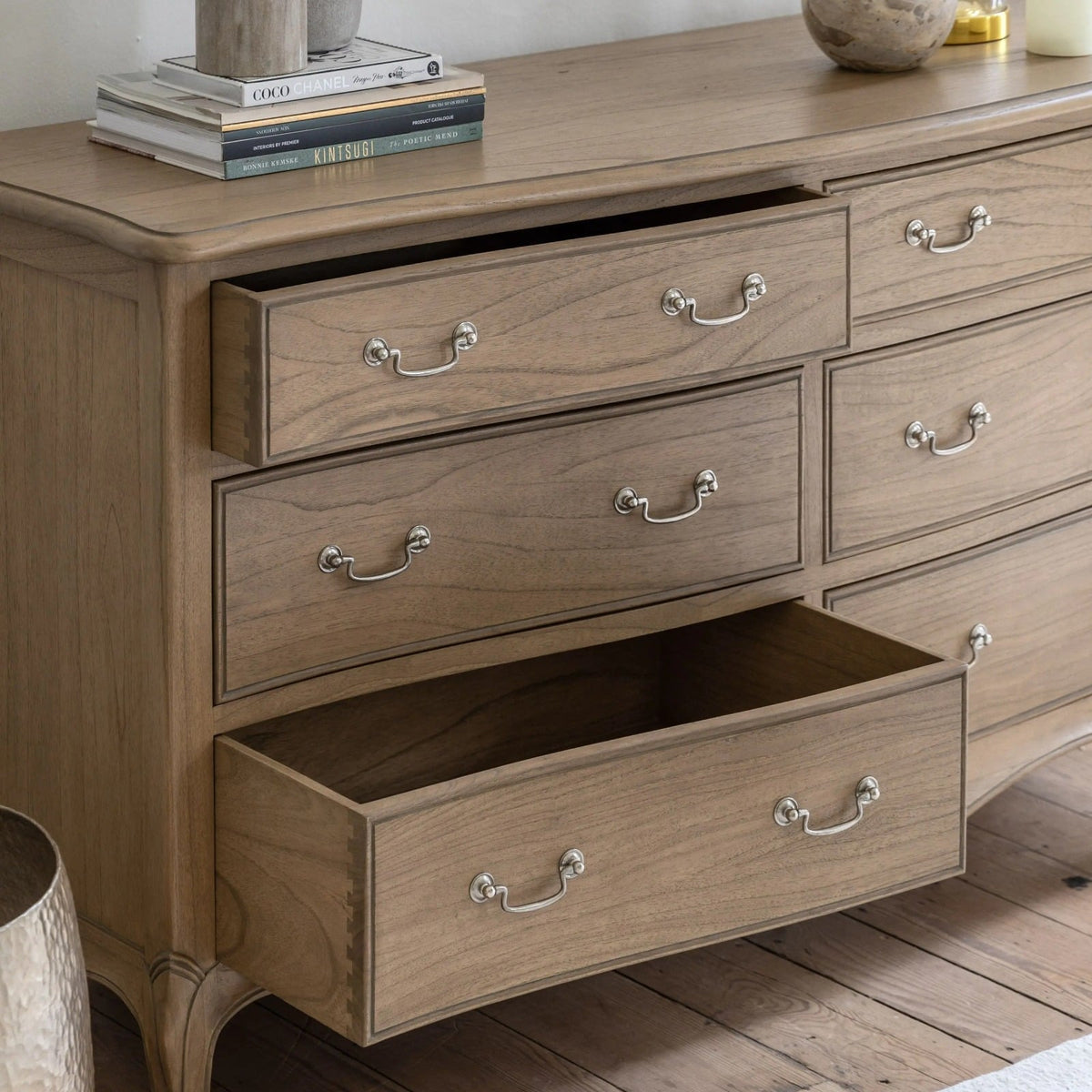 Lucile 6 Drawer Chest Weathered