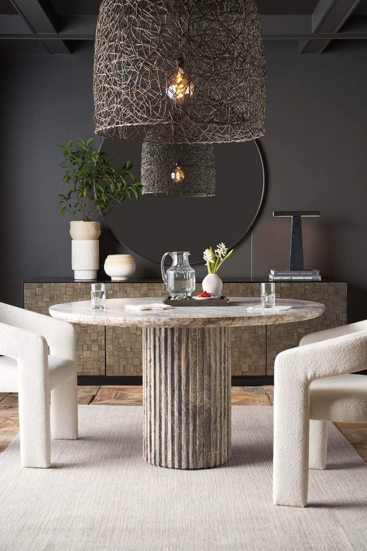 Meadow Round Dining Table, 137cm