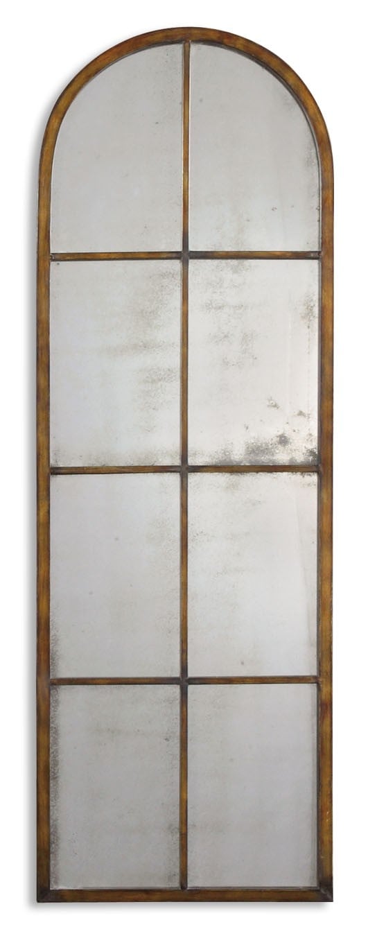  Amiel Arched Brown Mirror