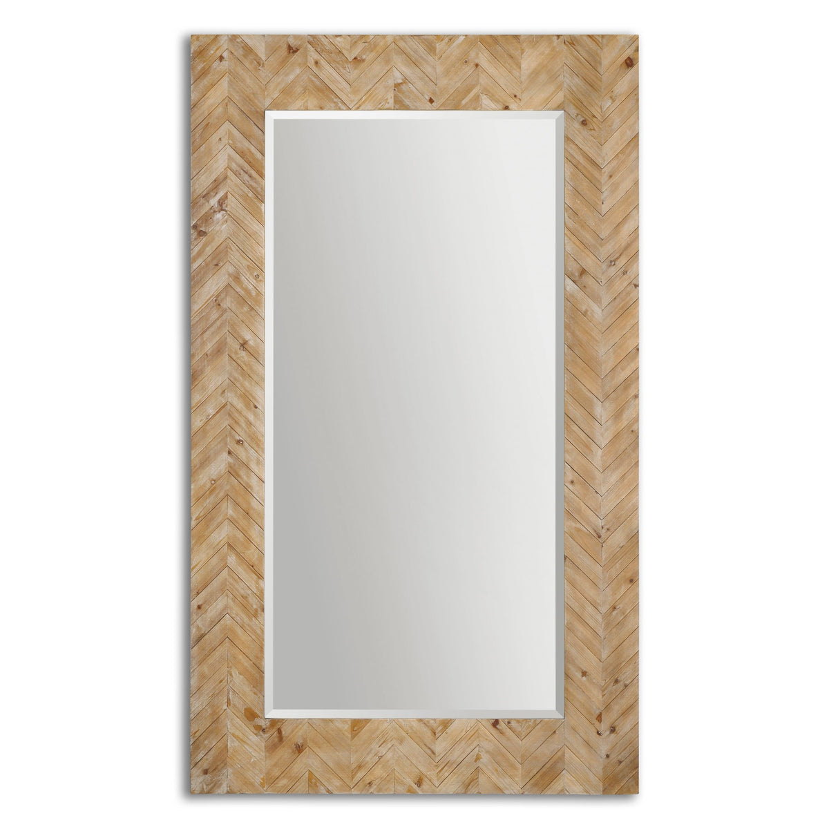  Demetria Oversized Wooden Mirror