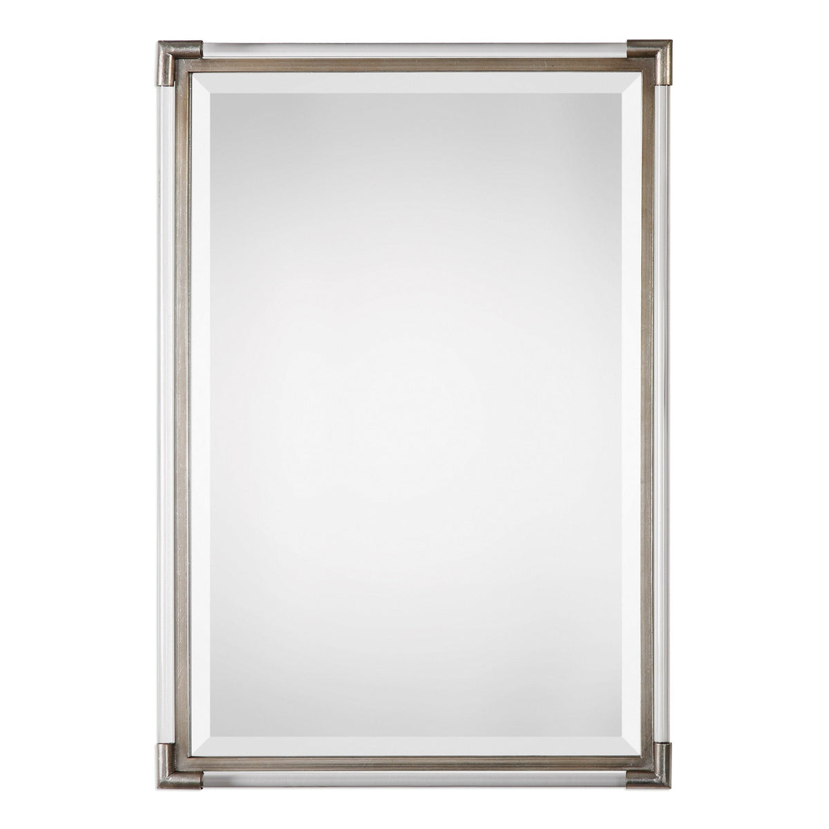  Mackai Metallic Silver Mirror