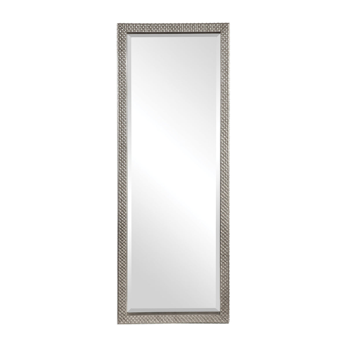  Cacelia Metallic Silver Mirror