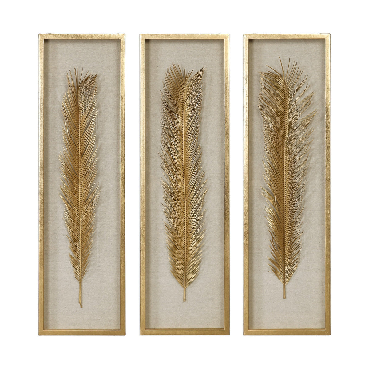  Palma Gold Leaf Shadow Box Set/3