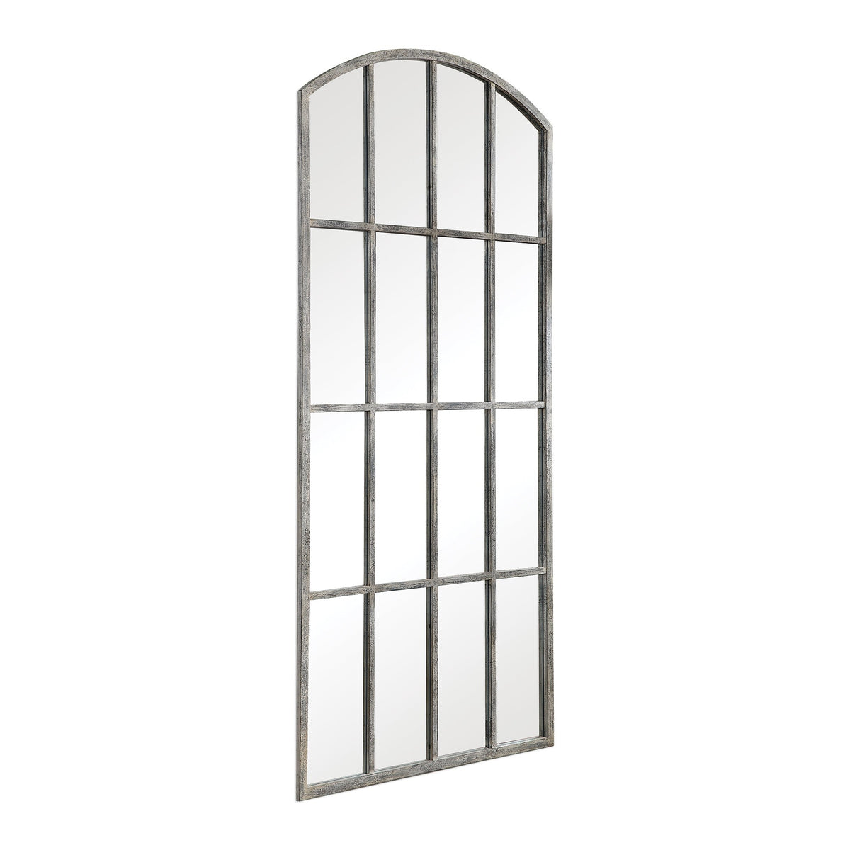 Amiel Ivory Arched Mirror