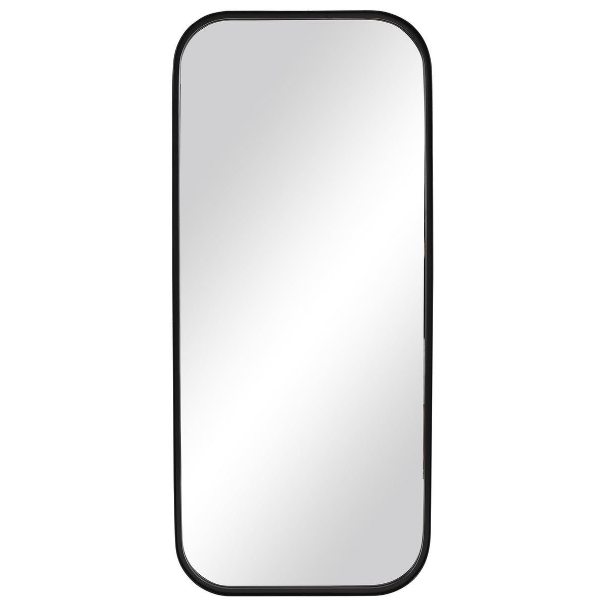  Concord Black Tall Iron Mirror