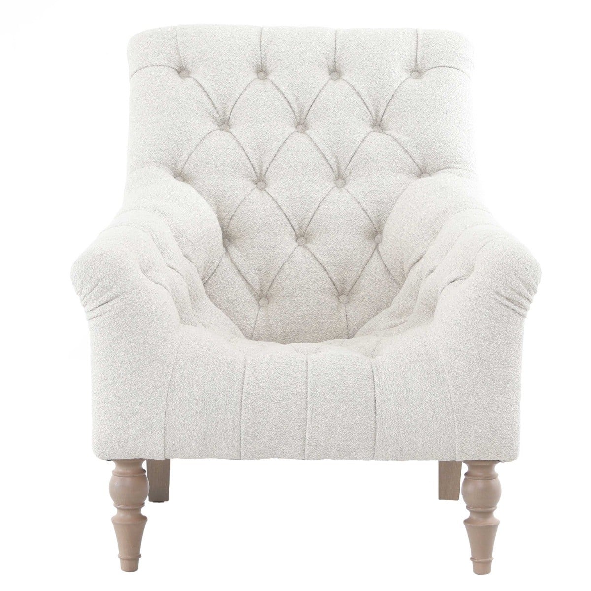 Newton Chair in Bottega Boucle Natural Made To Order