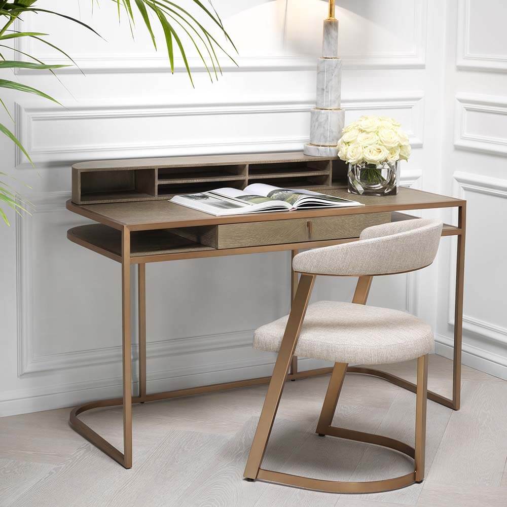 Highland Desk in Washed Oak