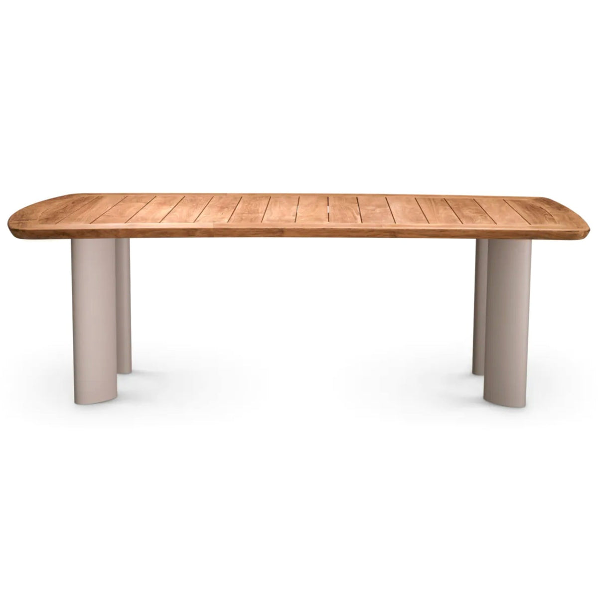 Osario Indoor/Outdoor Dining Table in Natural Teak