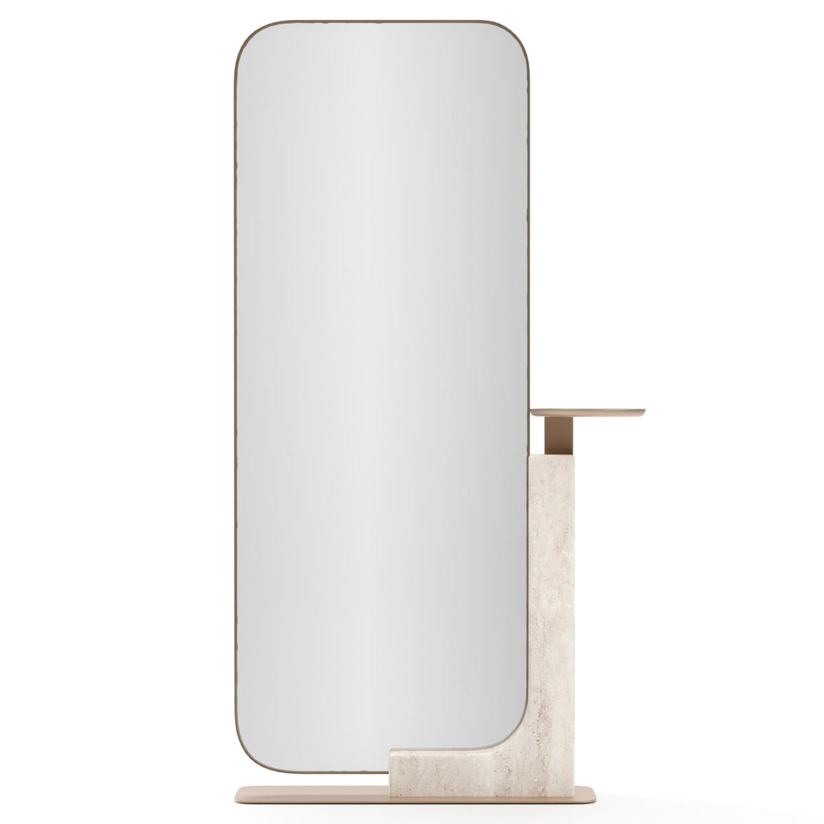 Overlap Floor Mirror in Light