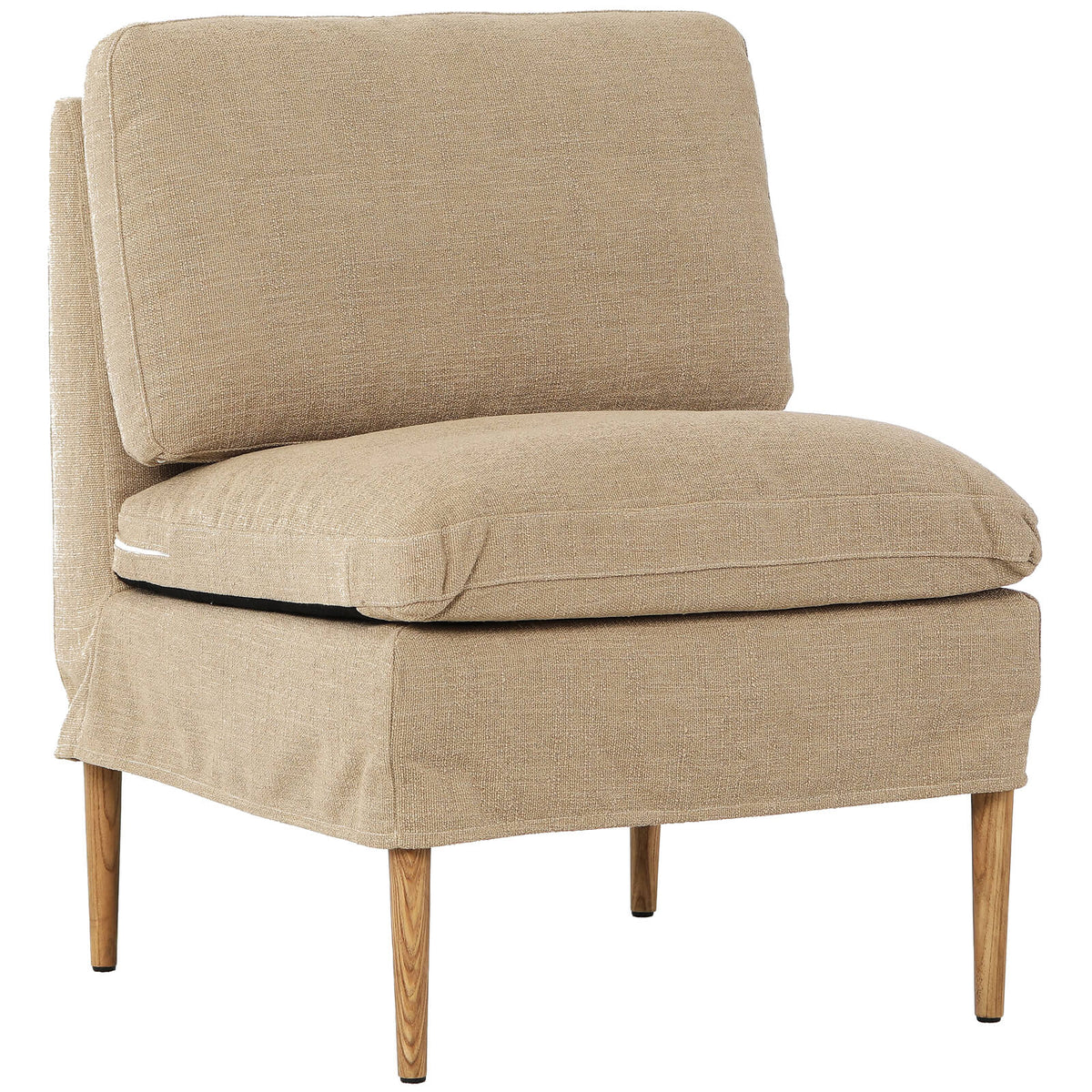 Pensham Upholstered Bench - Armless Unit
