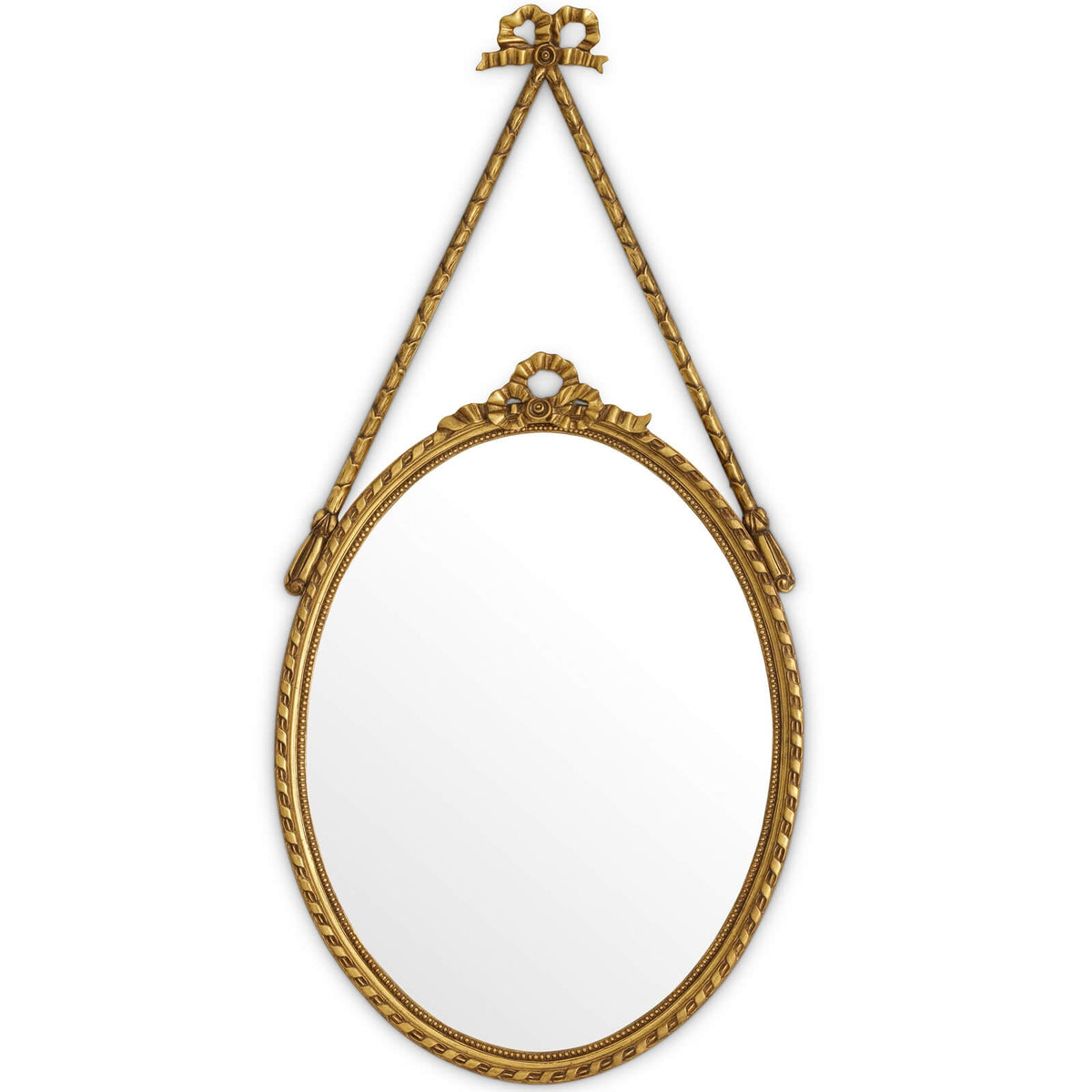 Pierpont Mirror in Antique Gold