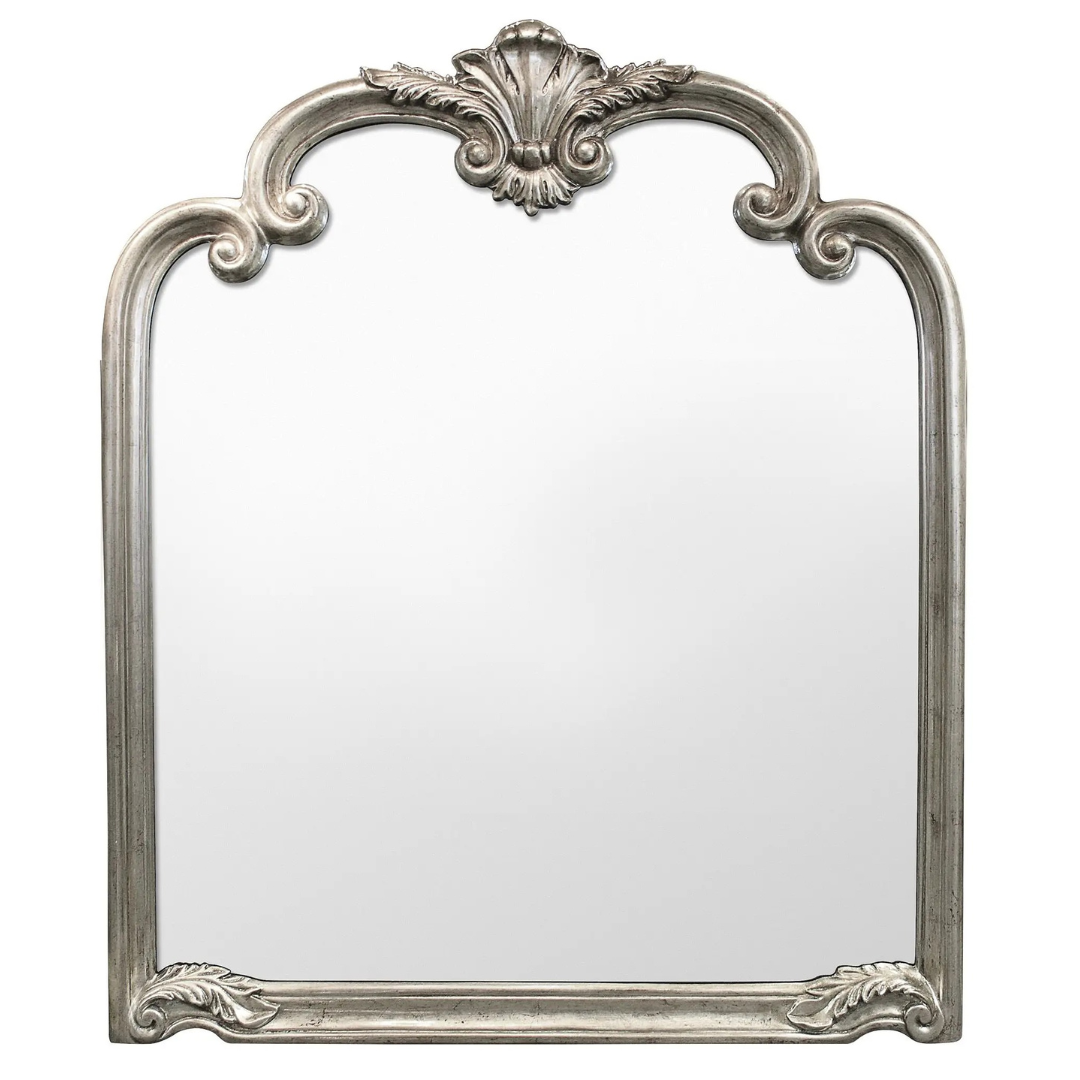 London Ornate Overmantle Mirror - Large