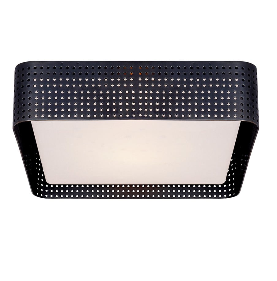 Precision Large Square Flush Mount | Bronze