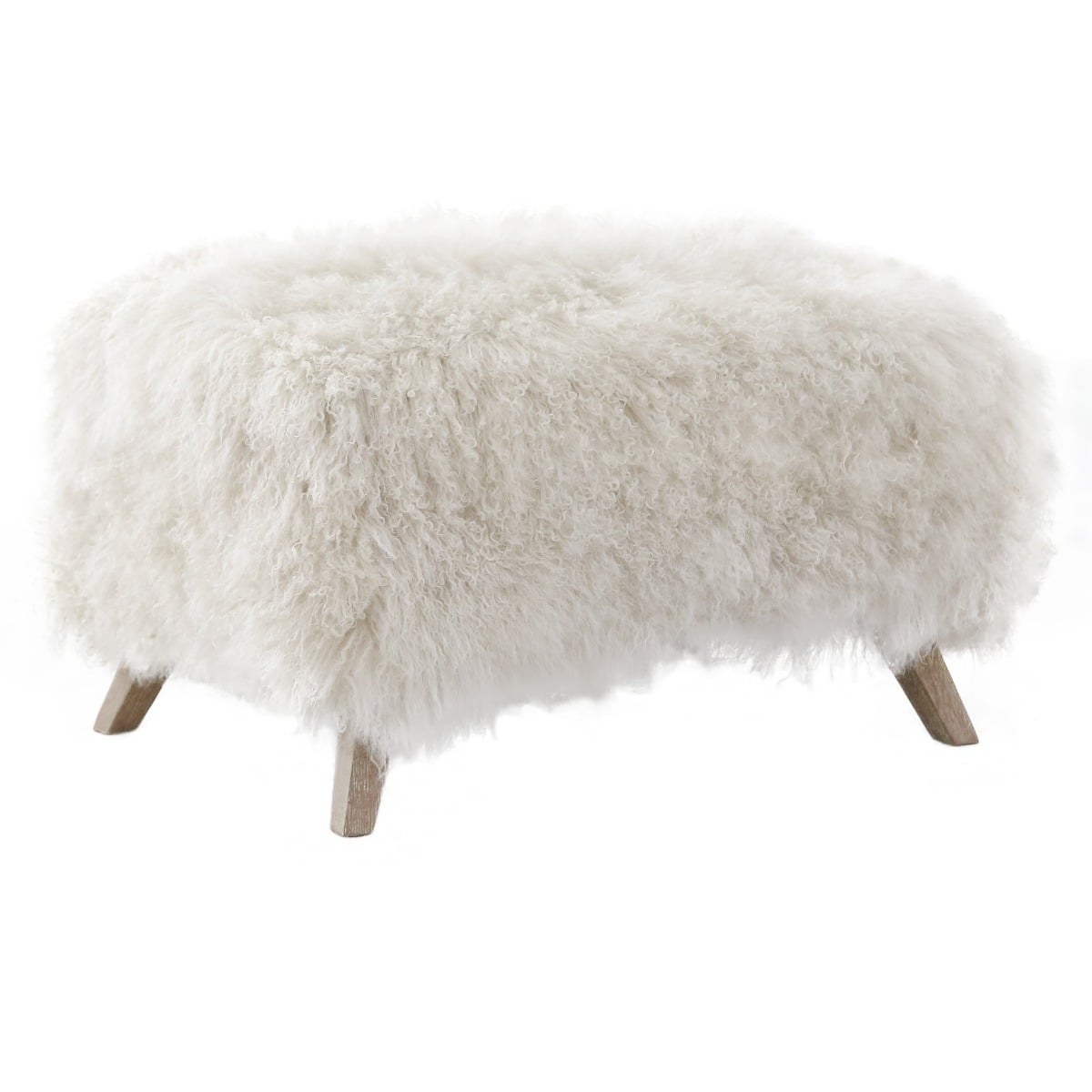 Baaarb Ottoman in Real Sheepskin