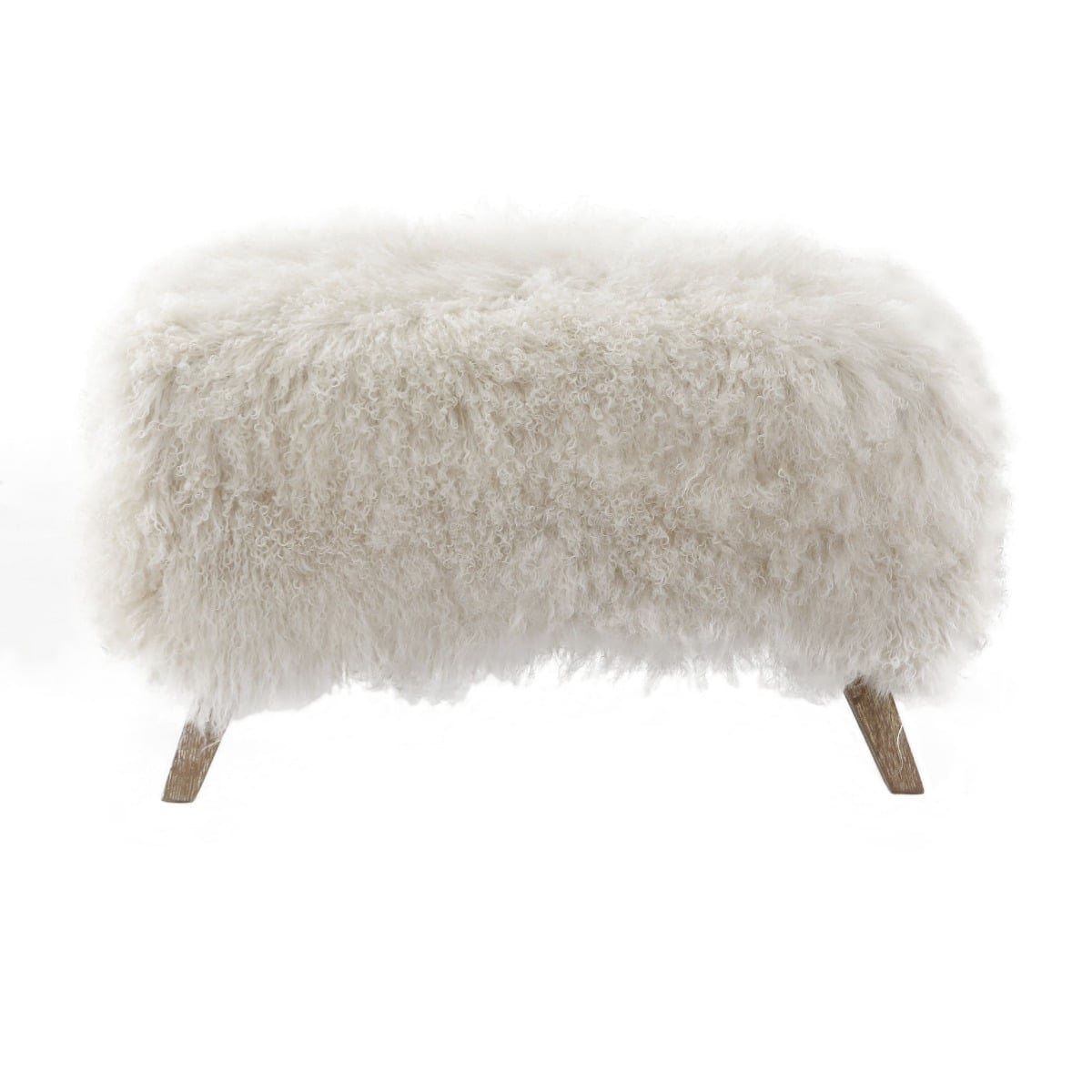 Baaarb Ottoman in Real Sheepskin