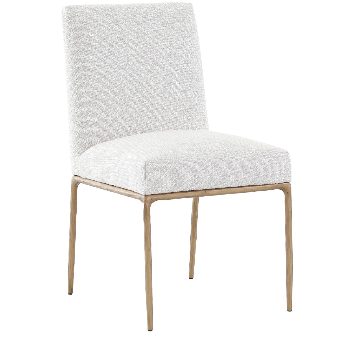 Sloane Dining Chair in Aged Brass