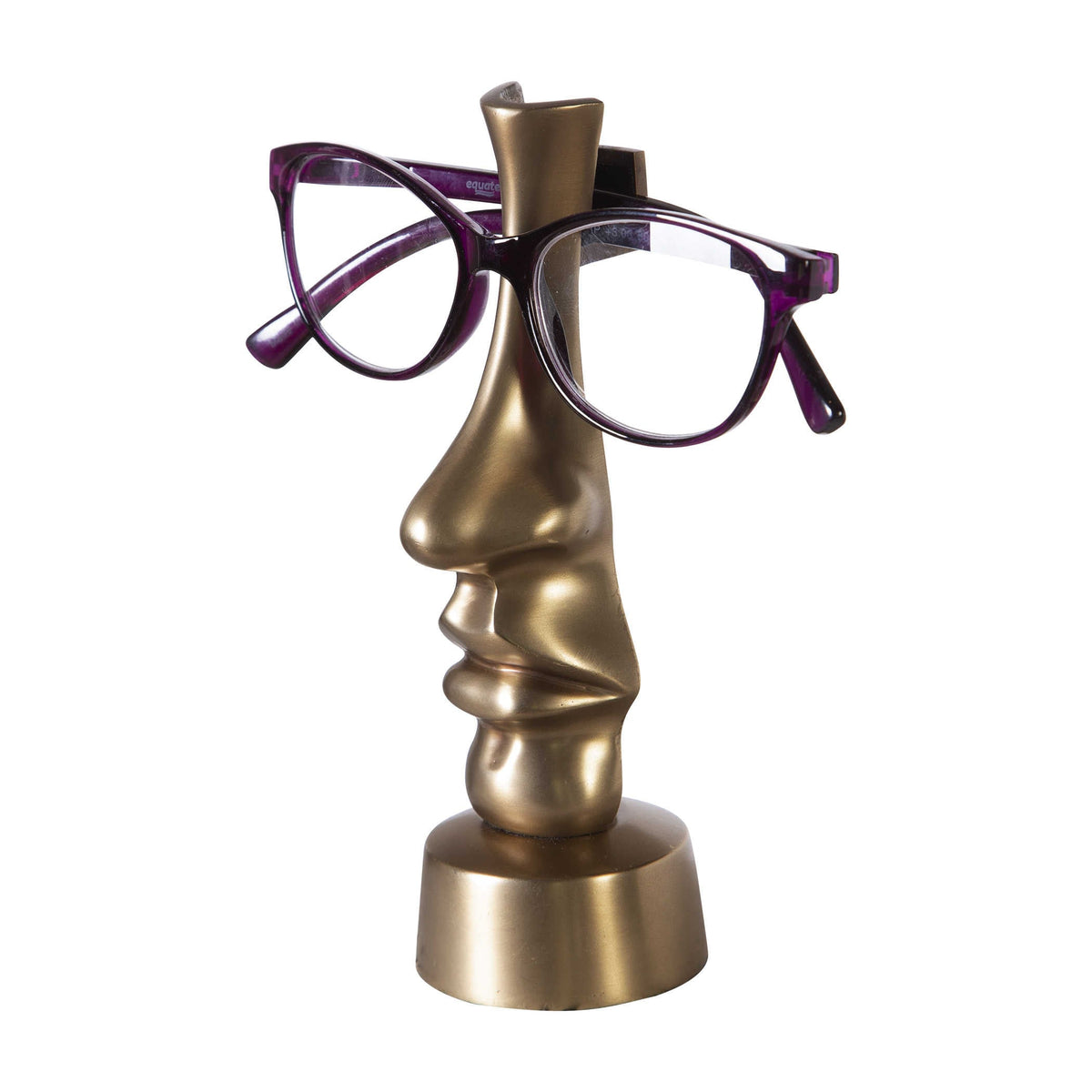 Her Eyes Have It Glasses Stand in Brass