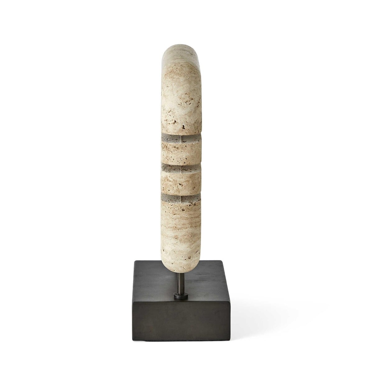 Ancient Lore Sculpture Travertine - Medium