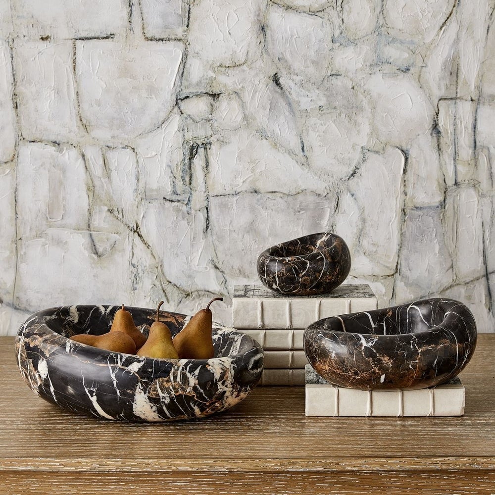 Swaddle Bowl in Michelangelo Marble Large