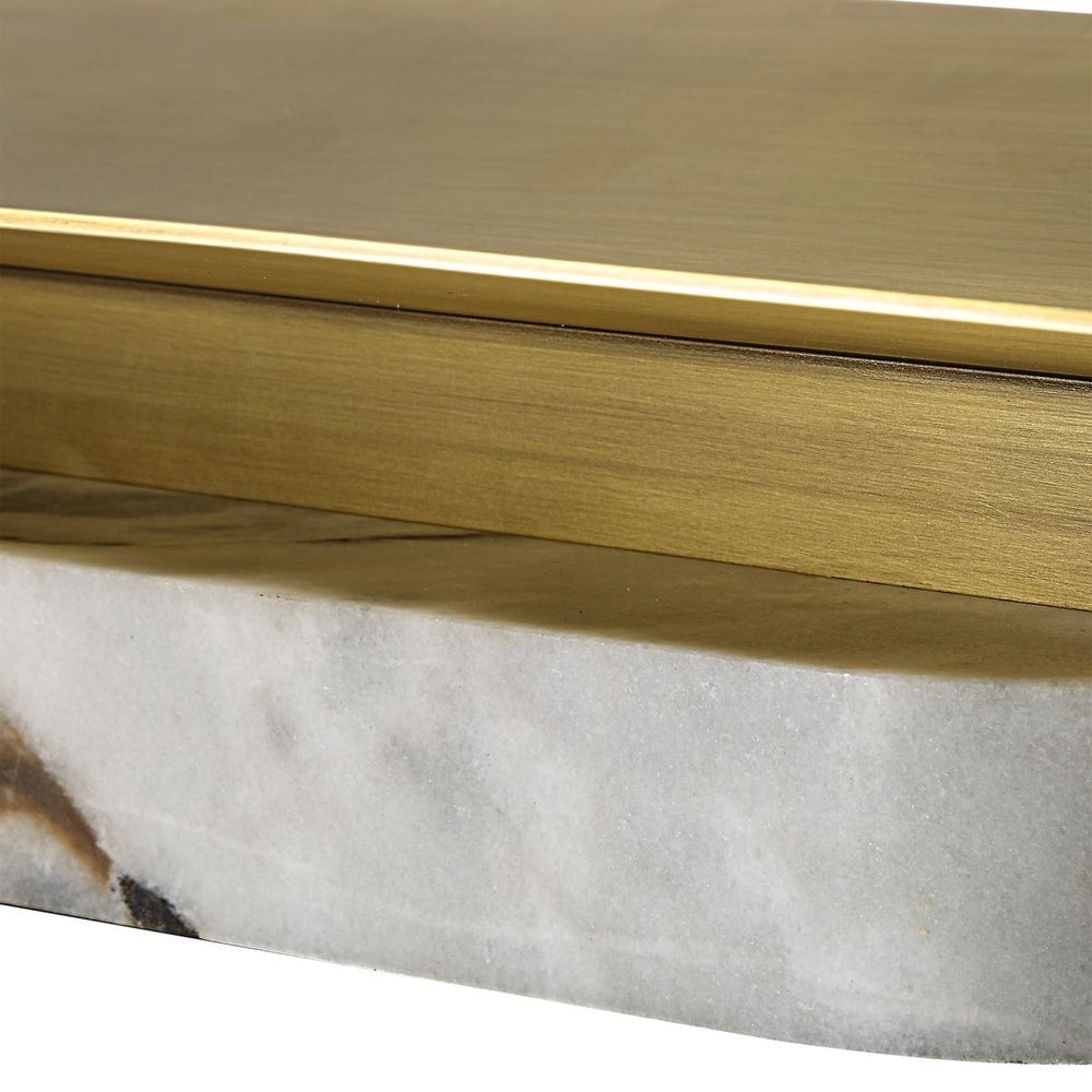 Split the Difference Decorative Pedestal Bowl - Low