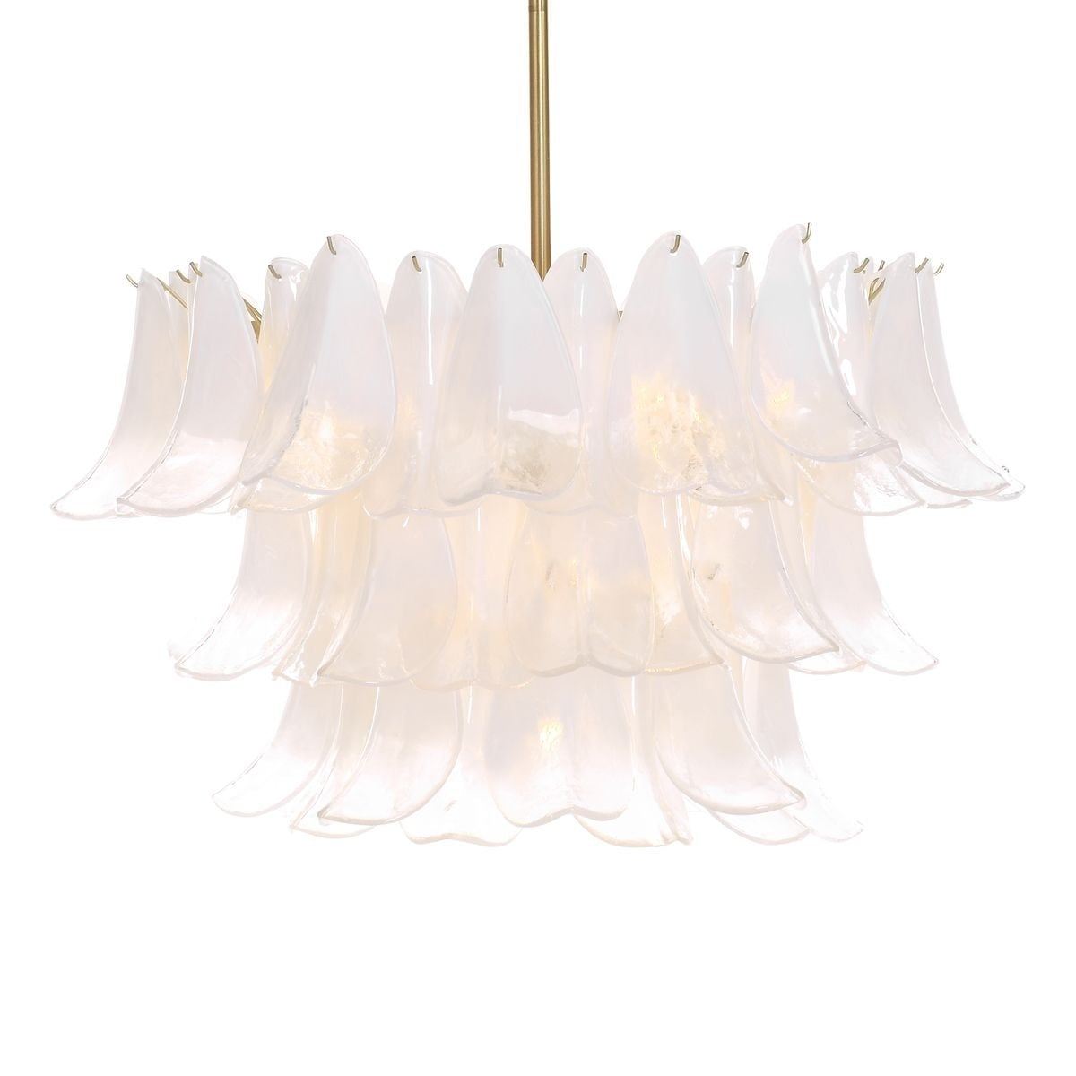 White Lotus 10 Light Pendant