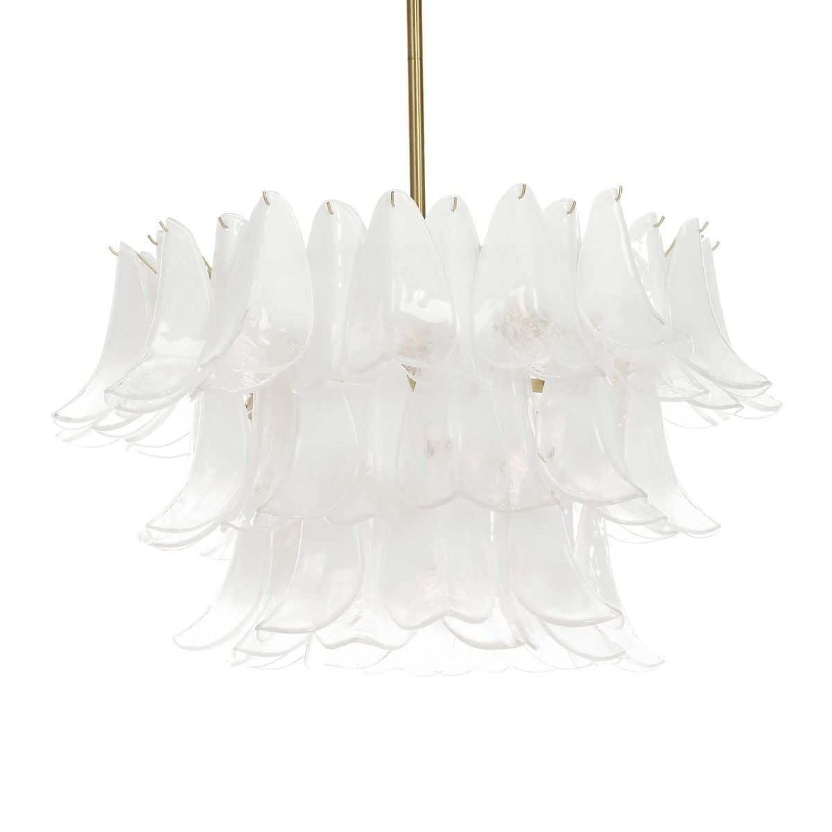 White Lotus 10 Light Pendant