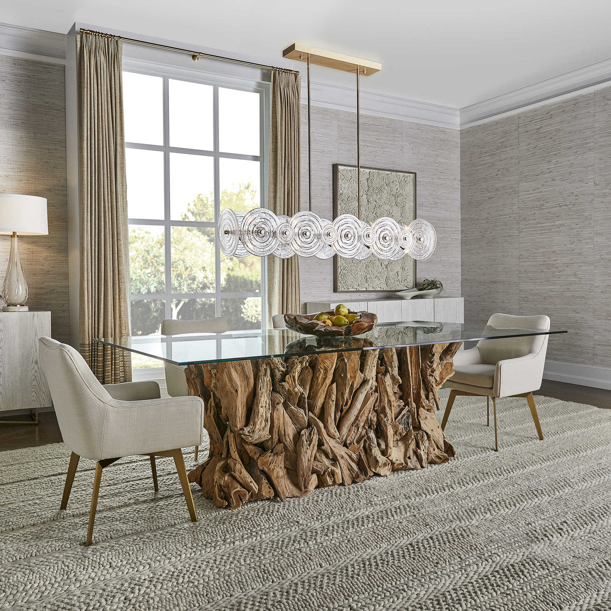 Teak Root Dining Table - 244cm