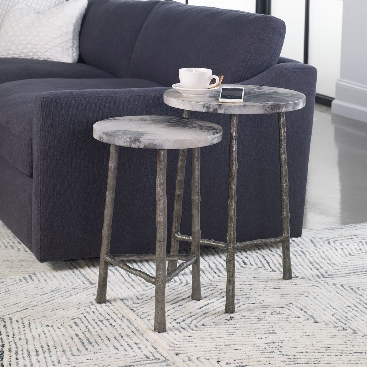 Evie Accent Tables Set of 2