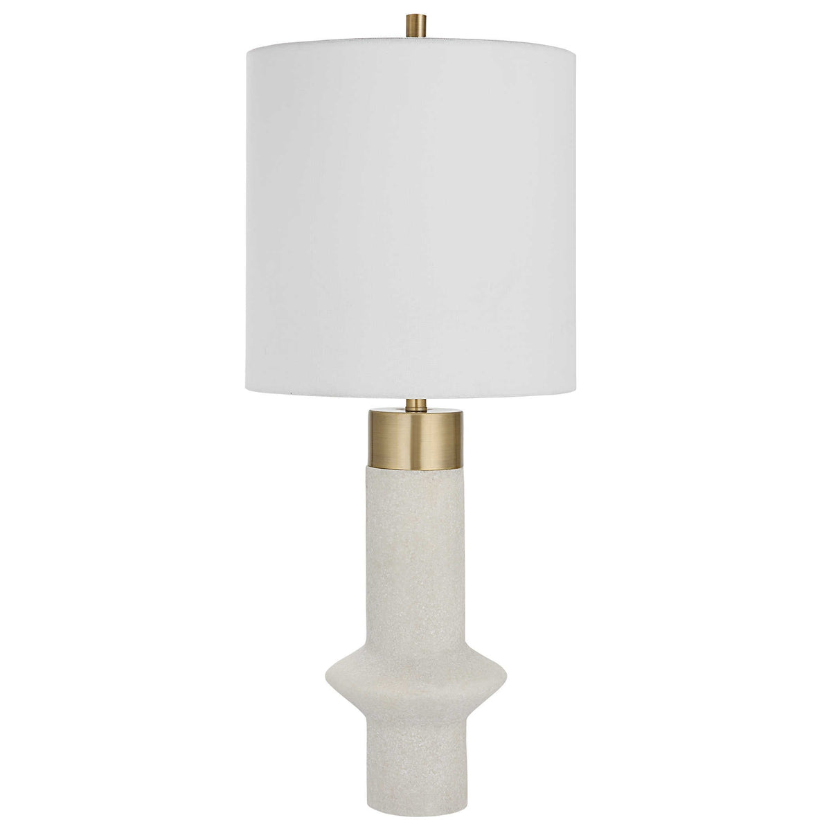 Edge Table Lamp - White