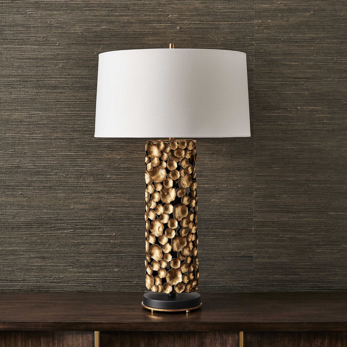 Gilded Lotus Table Lamp