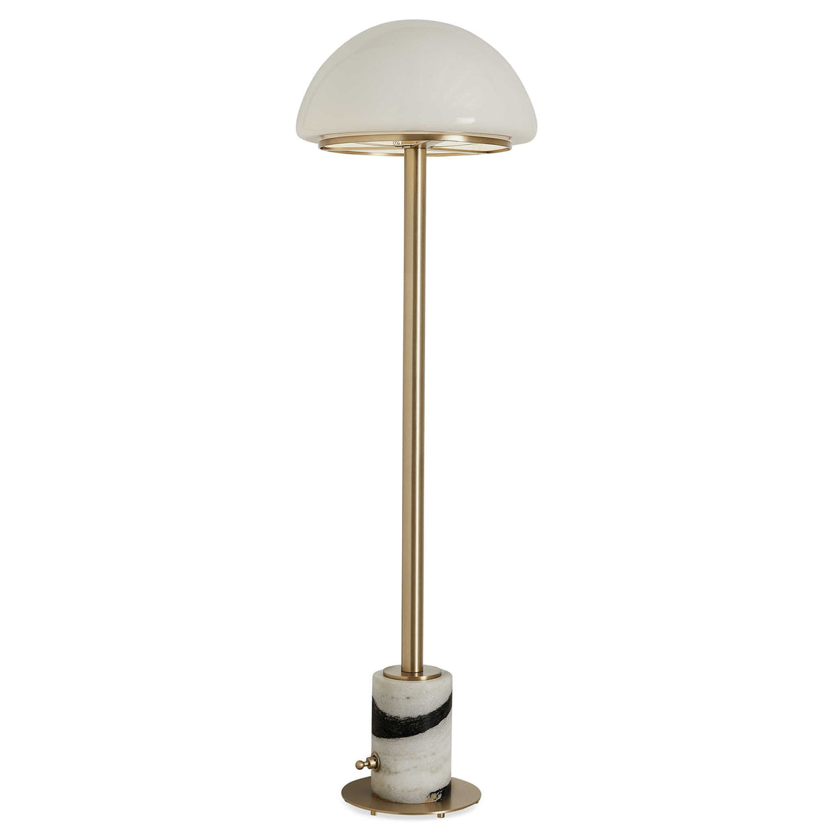 Mushroom Buffet Lamp - Panda Marble