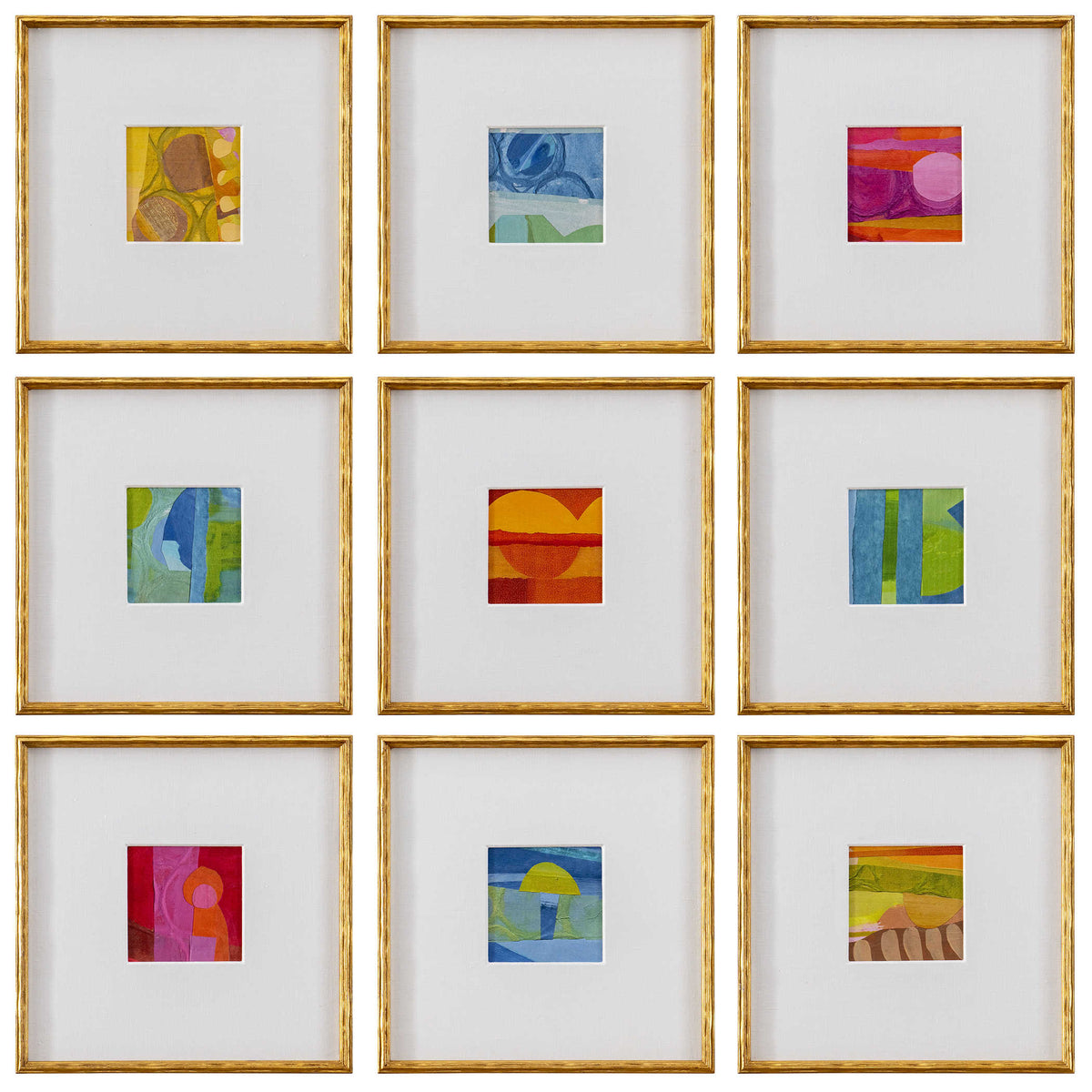 Petite Bijoux Framed Canvases - Brilliant