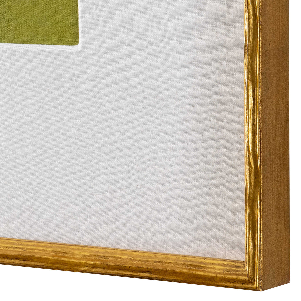 Petite Bijoux Framed Canvases - Lime, S/2