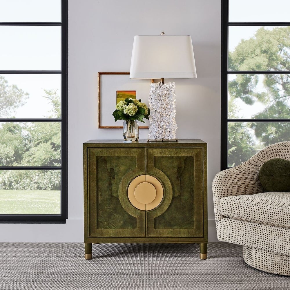Palais 2 Door Cabinet in Olive
