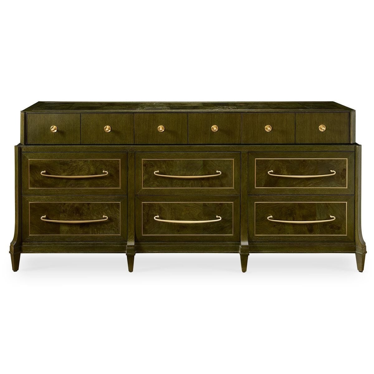 Green With Envy 9 Drawer Chest