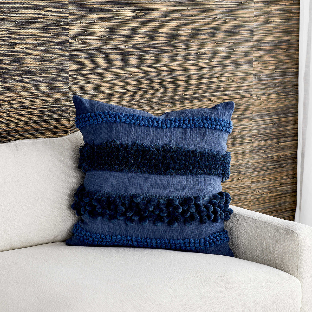 Having a Ball Cushion - Blueberry