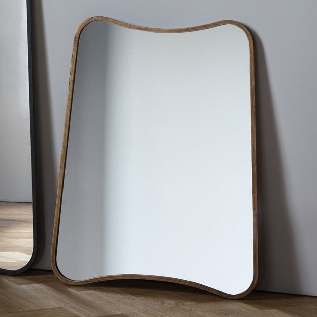 Wall Mirror Frona with Gold Frame