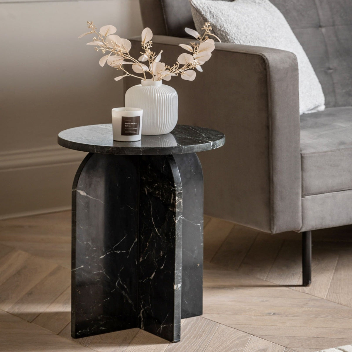 Rica Side Table Black