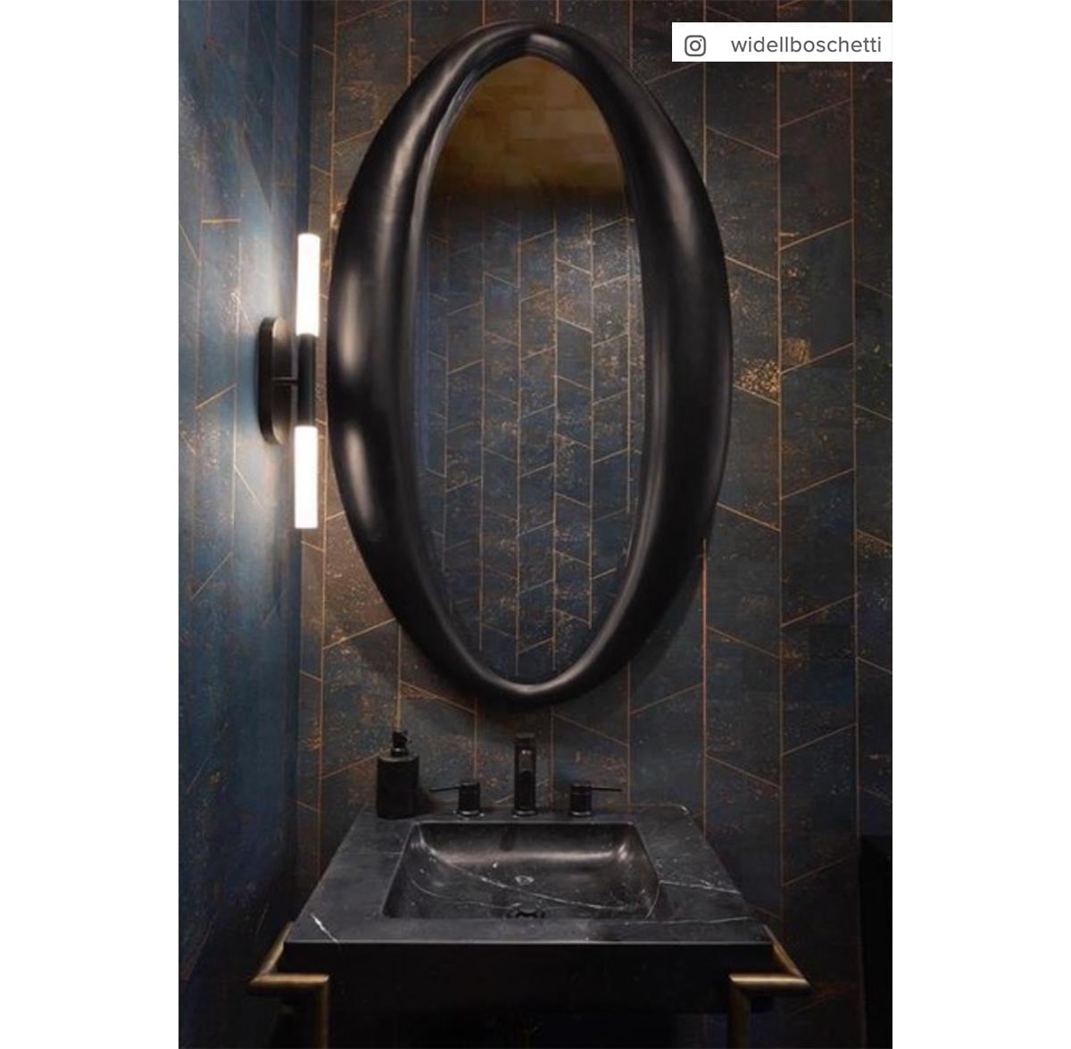Rousseau Medium Vanity Sconce in Bronze with Etched Crystal