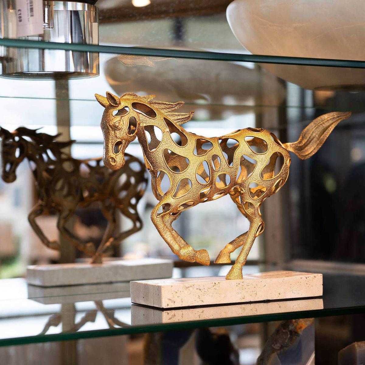Running Hollow Horse Sculpture