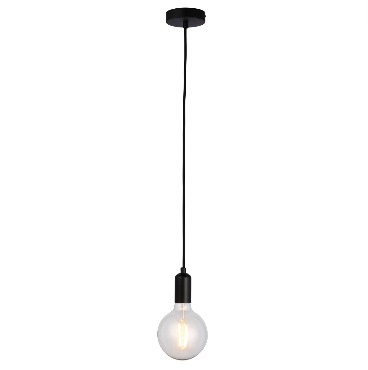 Ares Pendant Light in Matt Black