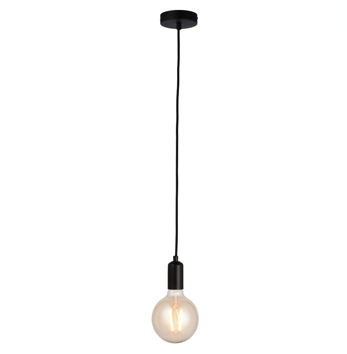 Ares Pendant Light in Matt Black