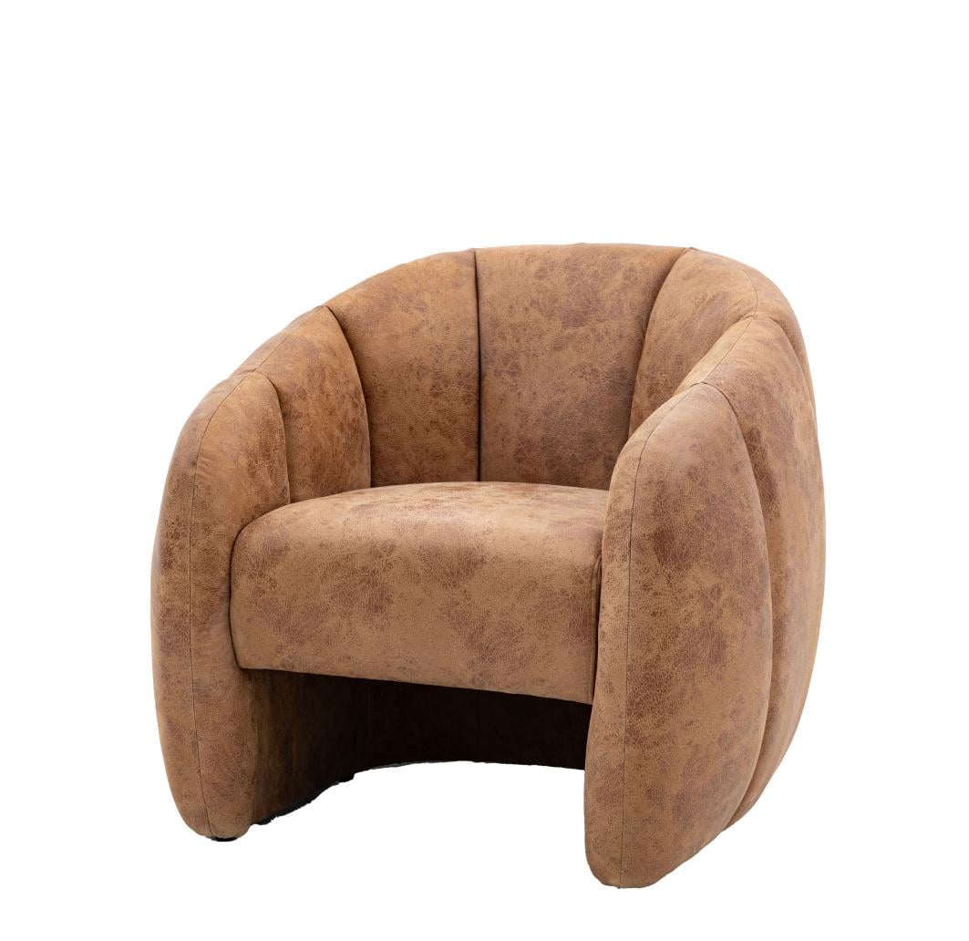 Novella Tub Chair Antique Tan Leather