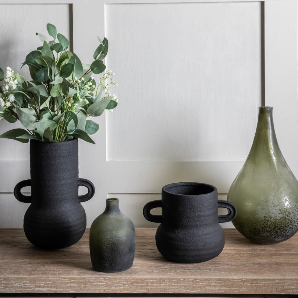 Gorda Vase Small Black
