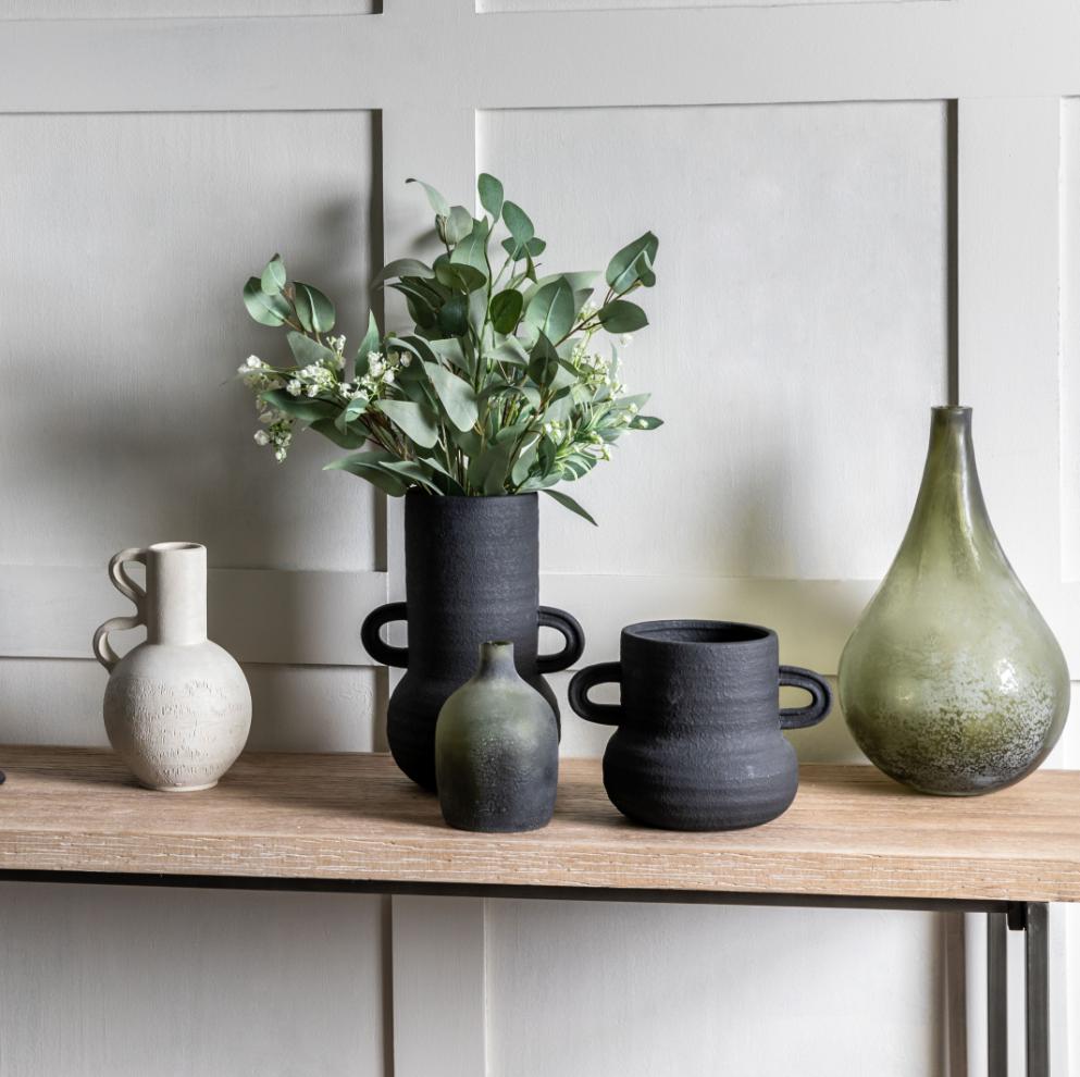 Gorda Vase Small Black