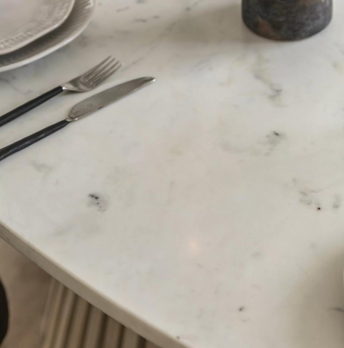 Pickett Marble Oval Dining Table - 200cm
