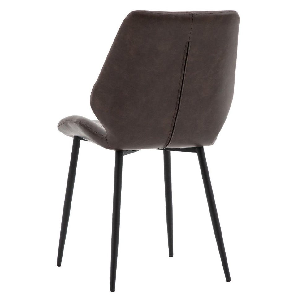 Jace Dining Chair in Brown - Set of 2