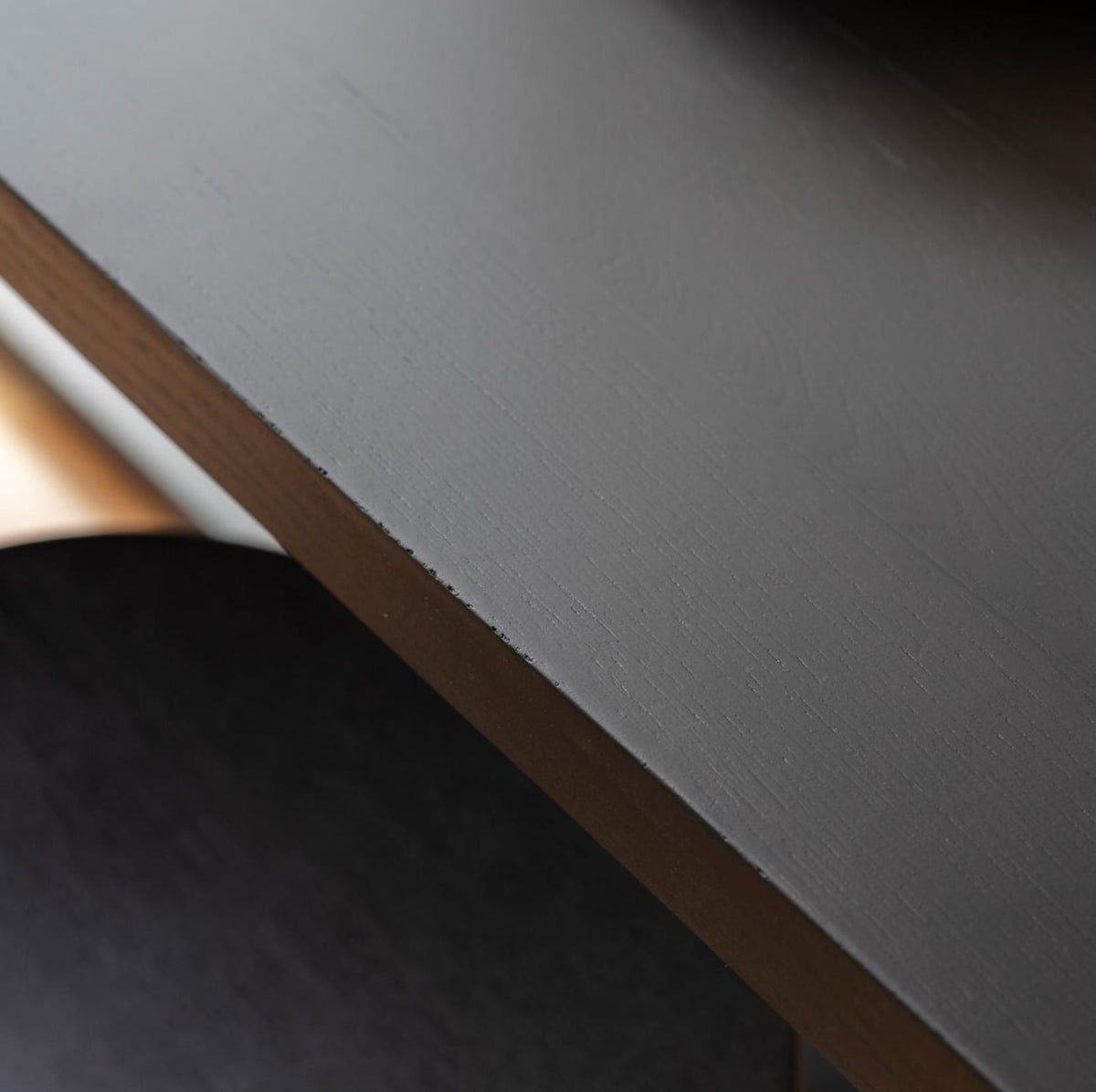 Fogen Dining Table in Black - 220cm